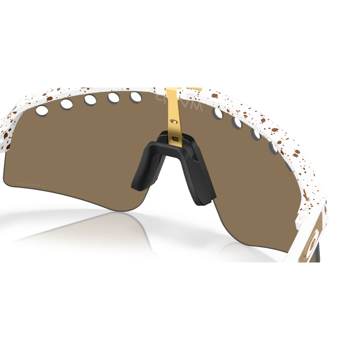 Oakley Sutro Lite Sweep Vented Sunglasses | Red/gold Splatter